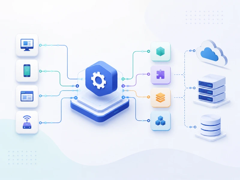 mCMS project preview